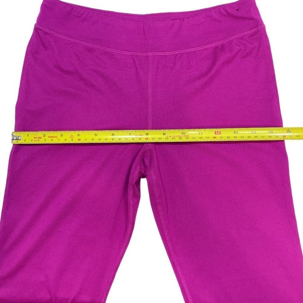 CHAMPION Girl's Cropped Athletic Pants Size XL (14-16) Fuchsia Stretch Yoga Gym - Picture 7 of 12